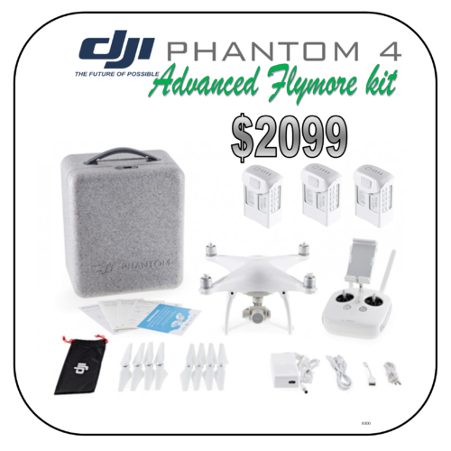 Phantom 4 Advanced refurbished Flymore kit