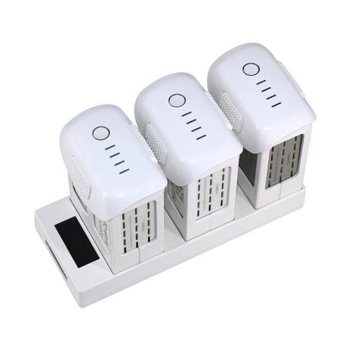 Battery Charging Hub for DJI Phantom 4 / 4 Pro  (Charge 3 Batteries One by One, Converting Phantom 4 Battery into Power Bank)