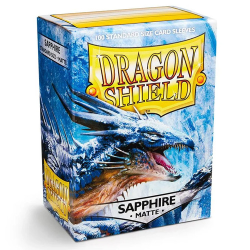 Dragon Shield Sleeves - SAPPHIRE MATTE Card Protector 100