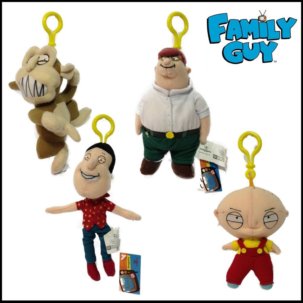 Family Guy Quagmire Clip on Plush Toy Family Guy Quagmire Clip on Plush Toy