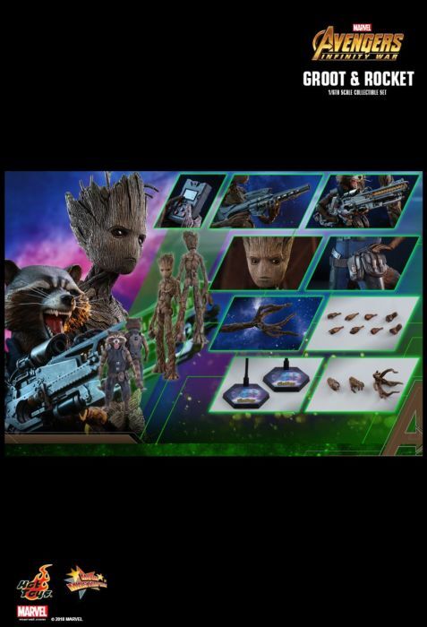 Hot toys rocket and groot infinity war sales