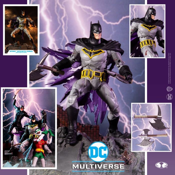 Batman - Batman Heavy Metal Battle Damaged 7