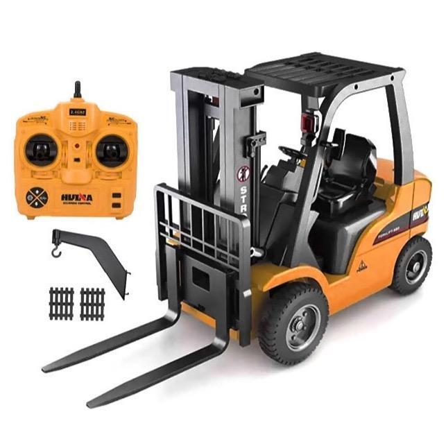 Huina 1577 1/10 2.4G 8CH Fork Lift with Diecast Parts 