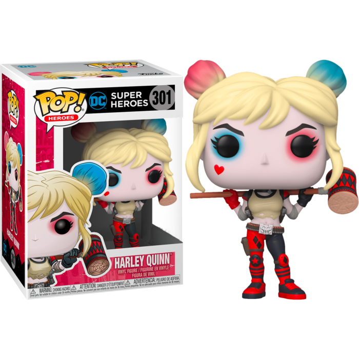 Funko Pop Harley Quinn With Mallet #301 Suicide Squad Rebirth GameStop –  Simply Pop