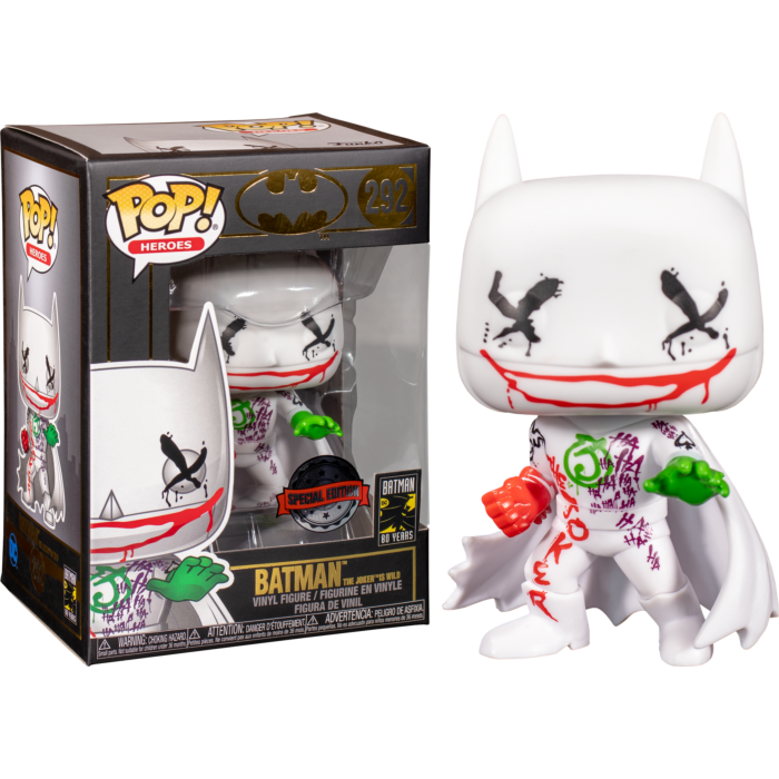 Batman - The Joker's Wild 80th Anniversary #292 Pop! Vinyl