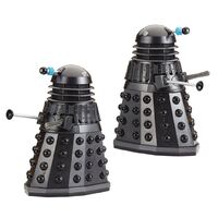 Doctor Who - Evil of the Daleks & Planet of the Daleks Action Figure Set Assortment - Black