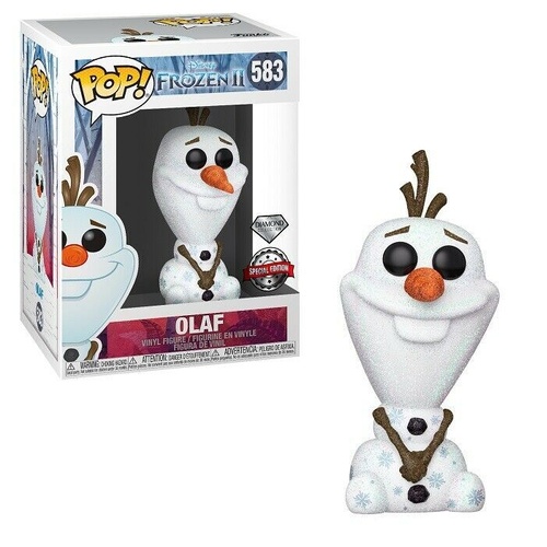 Frozen II - Olaf Diamond Glitter #583 Pop! Vinyl DGLT