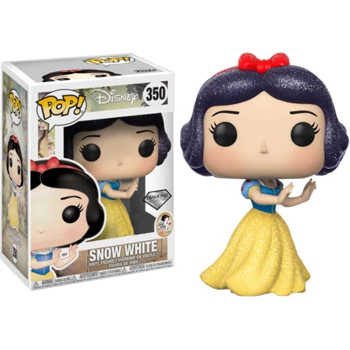 DISNEY Snow White Diamond Glitter US Exclusive #350 Pop! Vinyl DGLT
