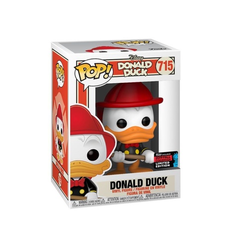 Donald  Duck Firefighter Anniversary NYCC 2019 US Exclusive #715 Pop! Vinyl