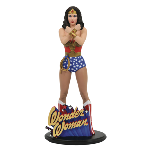 Wonder Woman - Lynda Carter DC Gallery 9” PVC Diorama Statue
