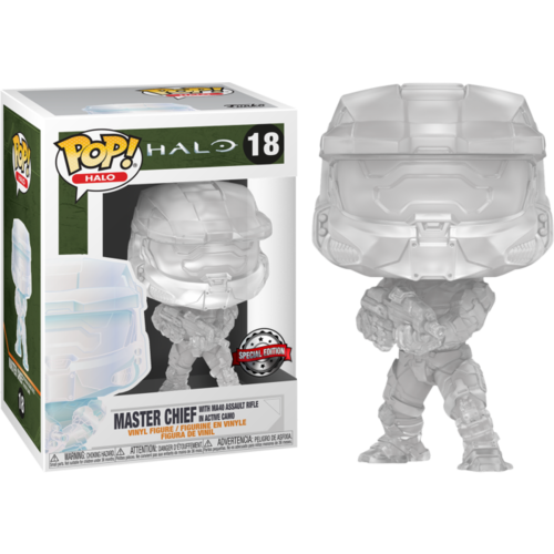 Halo Infinite - Master Chief with MA40 Assault Rifle in Active Camo #18 Pop! Vinyl