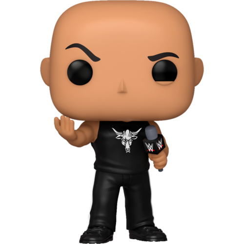 WWE - The Rock with Microphone Pop! Vinyl