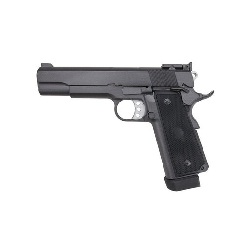 Well 1911 G194 Gas-Powered Co2 Metal Gel Blaster [Black] gbb FREE Pistol stand and bag of the hardest gels on purchase!