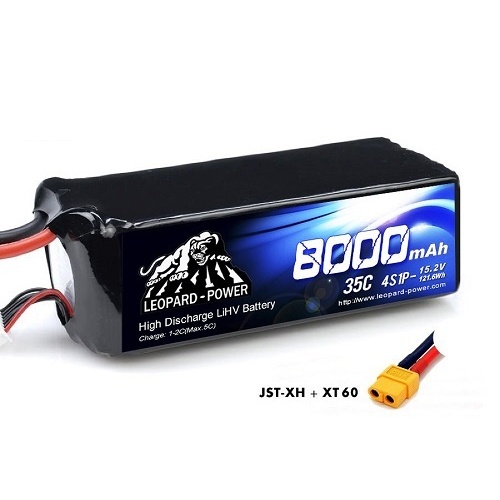 LIHV 8000MAH 35C 15.2V BATTERY UPGRADE FOR SPLASHDRONE 3+ Increase the flight time of your Splashdrone 3+