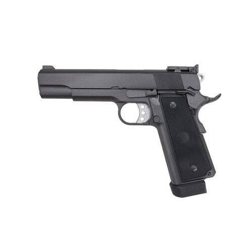 Well 1911 G194 Gas-Powered Green gas version  Metal Gel Blaster [Black] gbb FREE Pistol stand and bag of the hardest gels on purchase!
