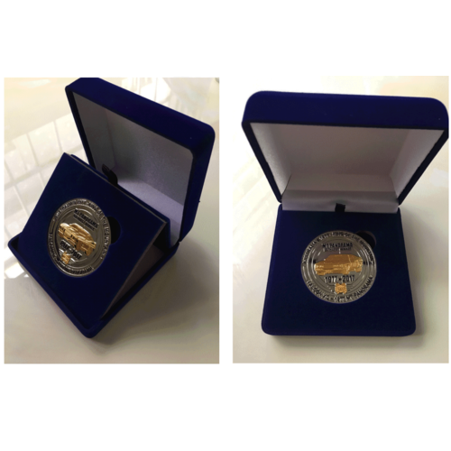 1977 40 YEAR ANNIVERSARY BATHURST WINNER KING OF THE MOUNTAIN LIMITED EDITION FALCON XC COUPE MEDALLION COIN