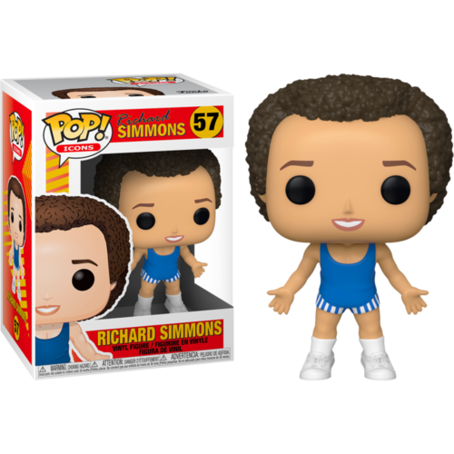 Richard Simmons - Richard Simmons in Blue Outfit #57 Pop! Vinyl