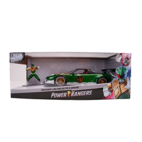 Power Rangers - '02 Honda NSX Green 1:24 Scale Hollywood Ride  JAD31909