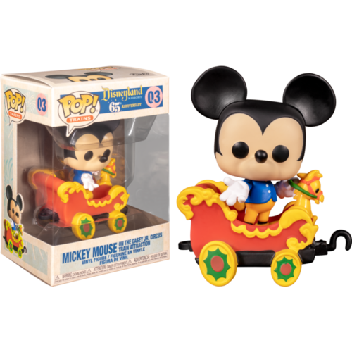 Disneyland: 65th Anniversary - Mickey Mouse on the Casey Jr. Circus Train Attraction #03 Pop! Vinyl