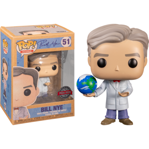 Bill Nye the Science Guy - Bill Nye with Globe #51 Pop! Vinyl