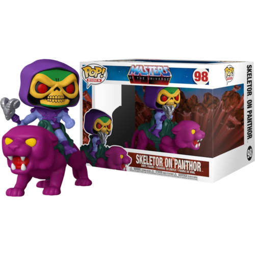Masters of the Universe - Skeletor on Panthor #98 Pop! Rides Vinyl