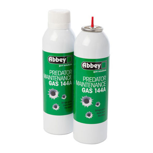 Abbey Predator Maintenance Gas 144a 270ml for Gel Blasters