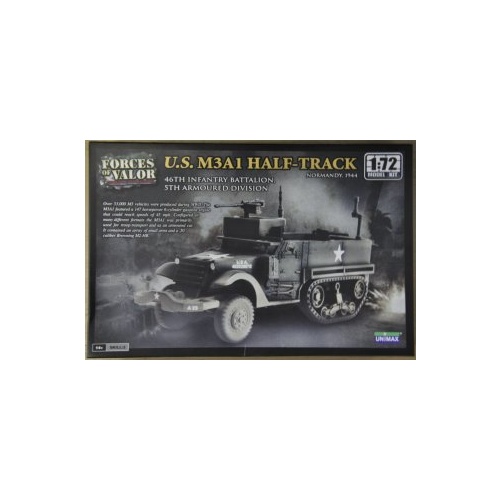Forces of Valor - U.S. M3A1 Half-Track - Normandy 1944 - model kit 87012
