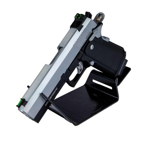 JG Works Hi-Capa 4.3 Silver CO2 GBB Pistol Gel Blaster FREE Pistol stand and bag of the hardest gels on purchase!