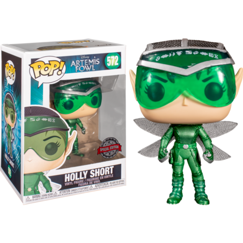 Artemis Fowl - Holly Short Metallic #572 Pop! Vinyl
