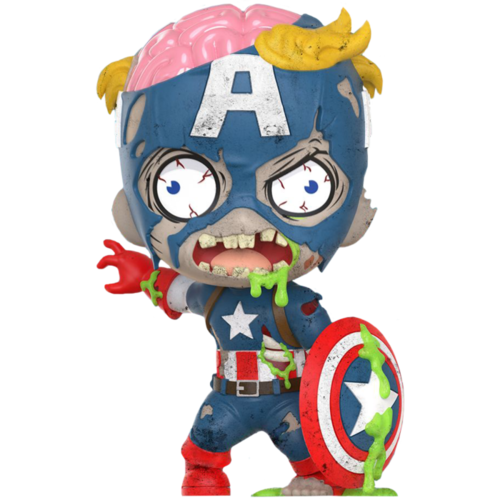 Marvel Zombies - Captain America Cosbaby Hot Toys Figure
