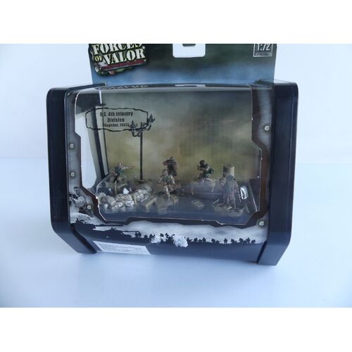 Forces of Valor - 4th Infantry Division - Baghdad 2003 1:72 scale 83299 Battle Soldiers