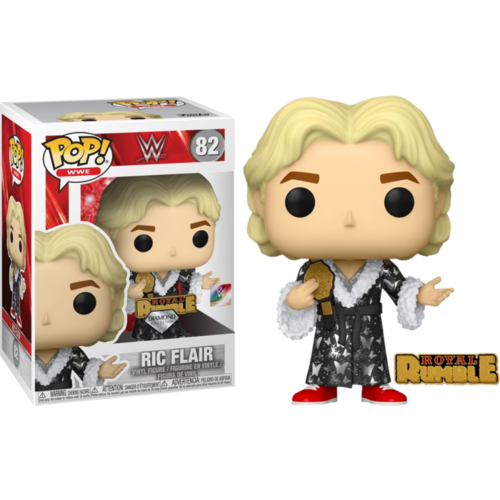WWE - Ric Flair Royal Rumble '92 Diamond Glitter #82 Pop! Vinyl with Enamel Pin