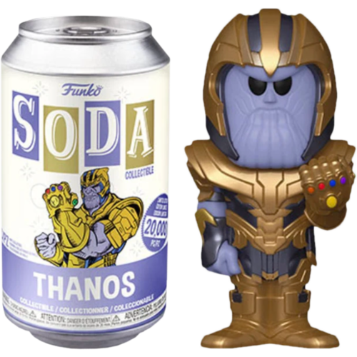 The Avengers - Thanos Vinyl SODA Figure in Collector Can