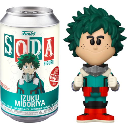 My Hero Academia - Deku Vinyl SODA Figure in Collector Can