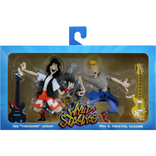 Bill & Ted’s Excellent Adventure - Bill & Ted 6” Scale Toony Classics Action Figure 2-Pack