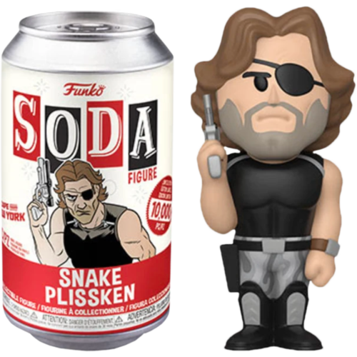 Escape from New York - Snake Plissken Vinyl SODA Figure in Collector Can