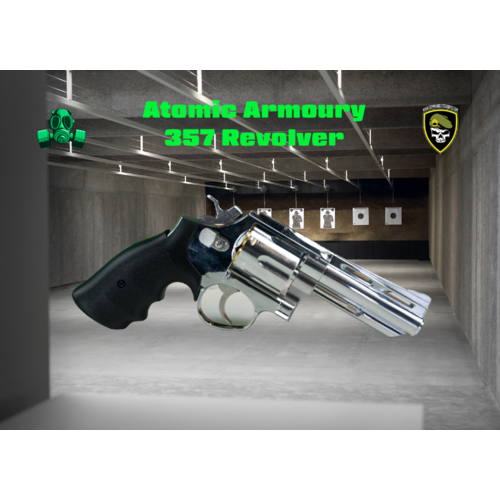 Atomic Armoury 357 Revolver Green Gas Gel Blaster