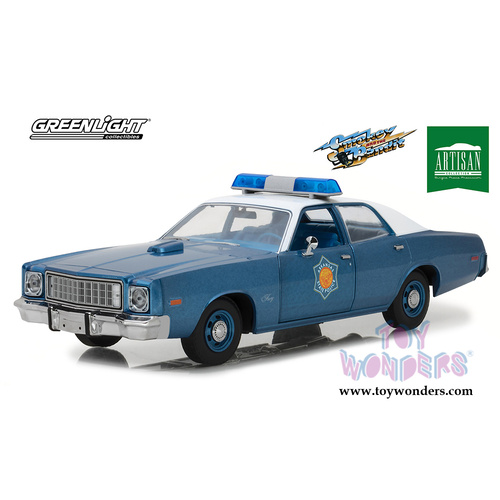 Smokey and the Bandit Plymouth Fury Police Greenlight 19044 1:18 Scale