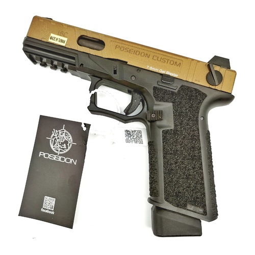 Poseidon P18 EVO II [Tan/Black] - GBB Gel Blaster Pistol