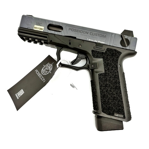 Poseidon P18 EVO II [Grey/Black] - GBB Gel Blaster Pistol