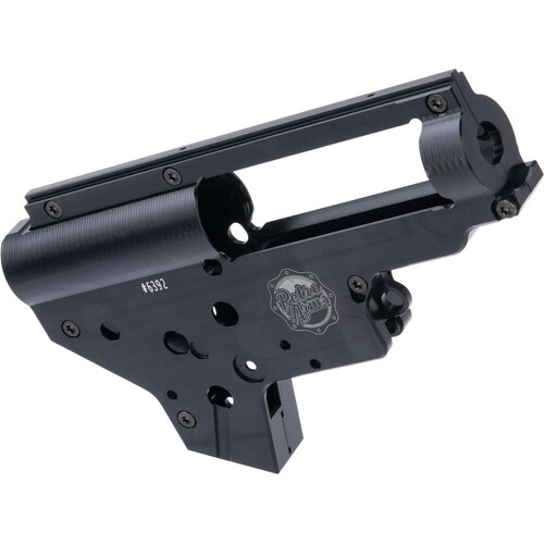 Retroarms Black HPA V2 CNC Gearbox for Gel Blasters