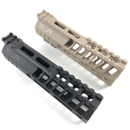 Jing Ji SLR Nylon  6.7" Handguard Black for Gel Blaster