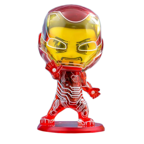 Avengers 3: Infinity War - Iron Man Mark L (50) Holographic Version Cosbaby 3.75” Hot Toys Bobble-Head Figure