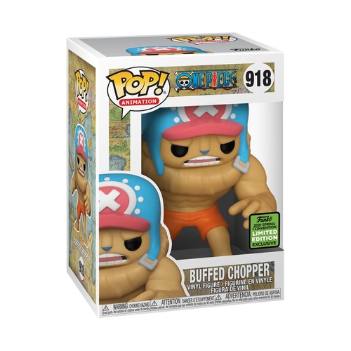 (SW) One Piece - Chopper Buffed ECCC 2021 US Exclusive #918 Pop! Vinyl