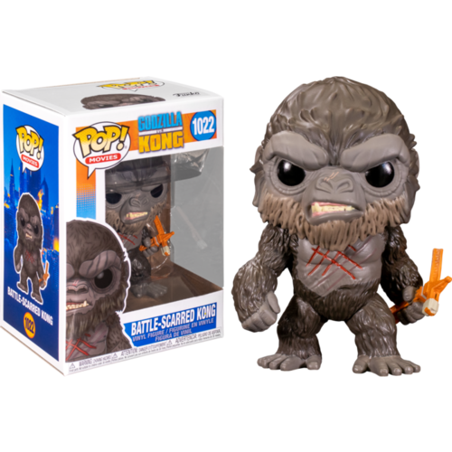 Godzilla vs Kong - Battle-Scarred Kong #1022 Pop! Vinyl