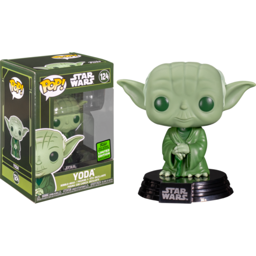 (SW) Star Wars - Yoda Military Green #124 Pop! Vinyl (2021 Spring Convention Exclusive)