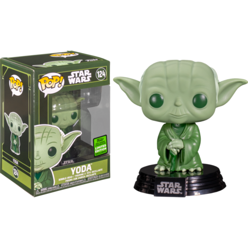 (SW) Star Wars - Yoda Military Green #124 Pop! Vinyl (2021 Spring Convention Exclusive)