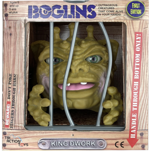 Boglins - King Dwork 8” Hand Puppet