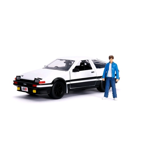 Initial D - 1986 Toyota Corolla Trueno AE86 1:24 Hollywood Ride