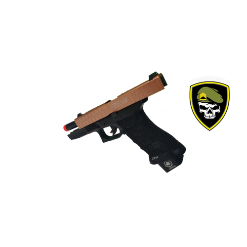 ZEV Bronze Glock Atomic Armoury x Double Bell GBB Pistol Gel Blaster
